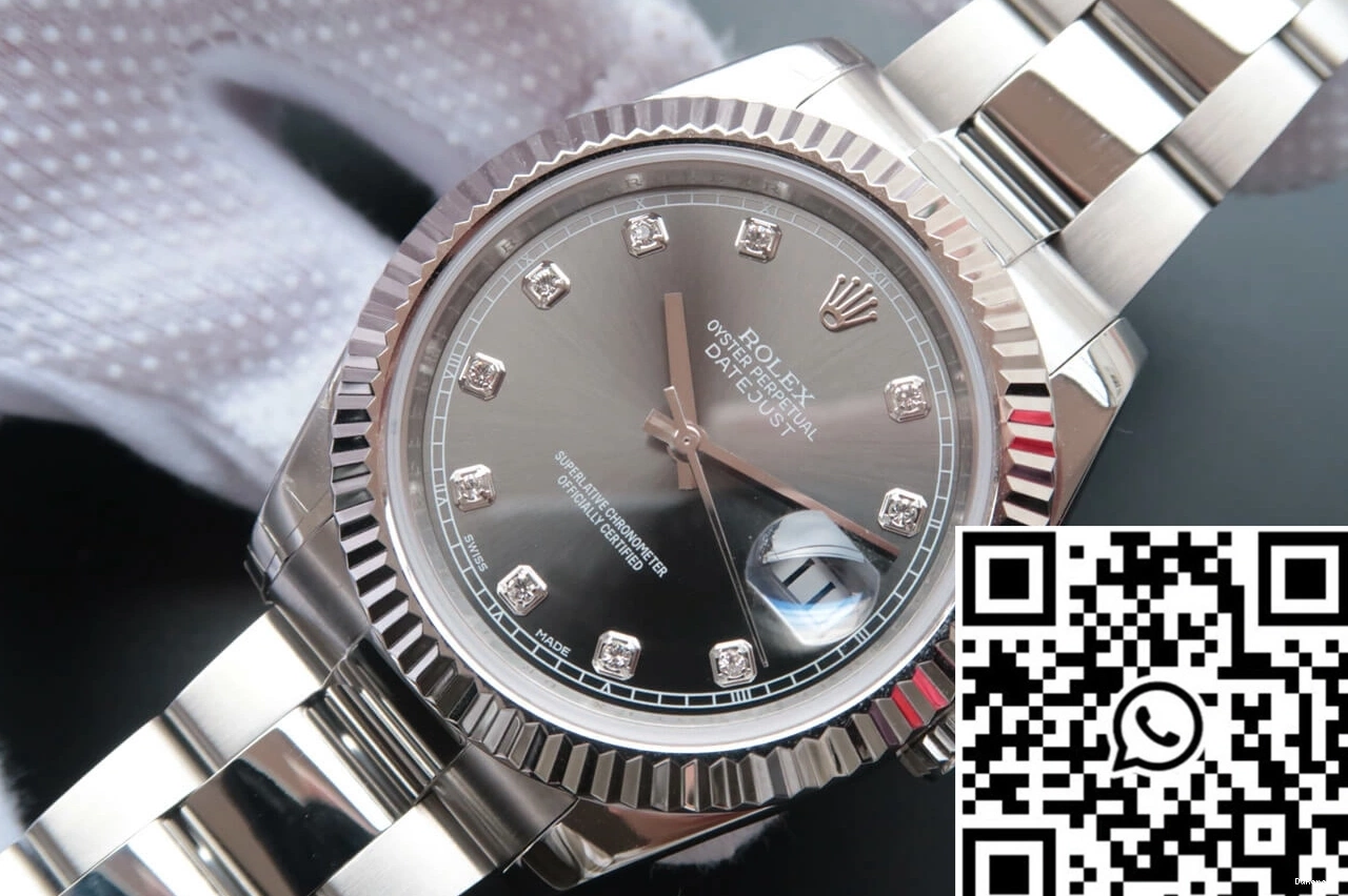 Packable Datejust EW Factory M126334-0005 Dial Rolex 838 Grey 0708